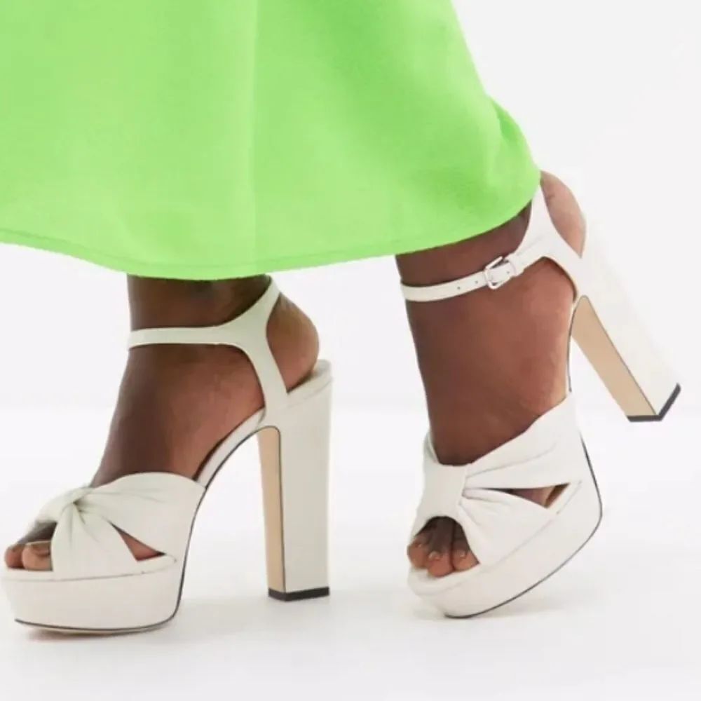 IDORE WOMEN'S BLOCK PLATFORM HEELED DRESS SANDAL